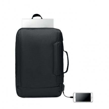 Laptop Rucksack 13" Singapore | mit USB-Ladekabel | rPET