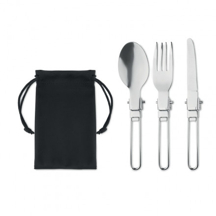 Camping Besteck Stapi Set | inkl. Werbedruck