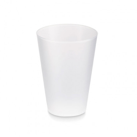 Wiederverwendbarer PP-Becher Festa | 300 ml | inkl. Werbedruck