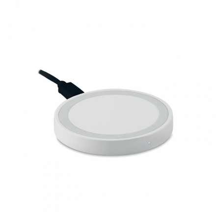 Kleine induktive Ladestation Wireless Plato+ | inkl. Werbedruck