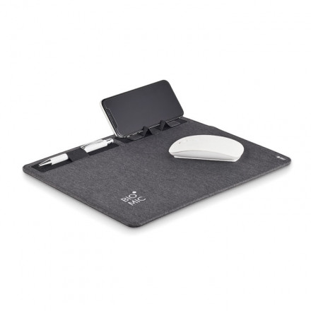 Multifunktionales Mousepad Superpad | rPET | inkl. Werbedruck