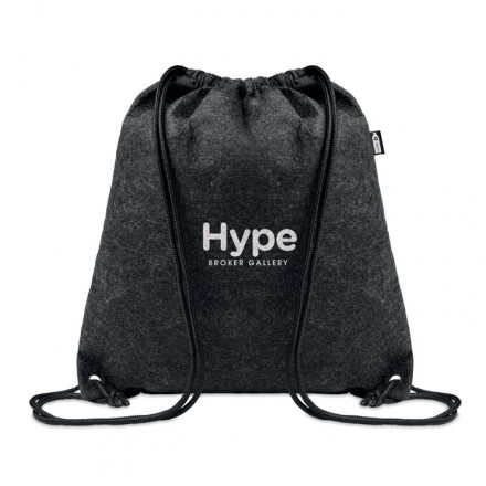 Rucksack  mit Kordelzug Indico | Recyclingfilz