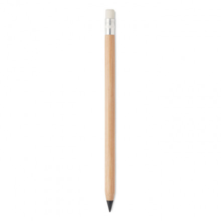 Inkless Plus | Tintenloses Schreibgerät | Bambus | inkl. Werbedruck