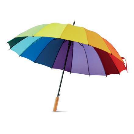 27" Automatikschirm Regenbogenfarben | BowBrella