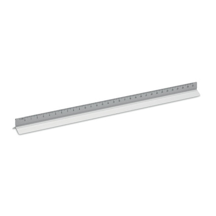 Dreikantlineal Aluminium 30 cm Tria | inkl. Werbegravur