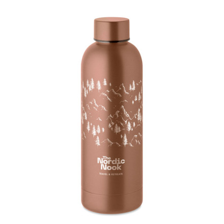 Doppelwandige Isolierflasche Athena 500 ml | inkl. Werbedruck