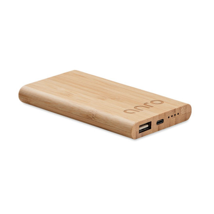 Powerbank Arenapower C 4.000 mAh | Bambus