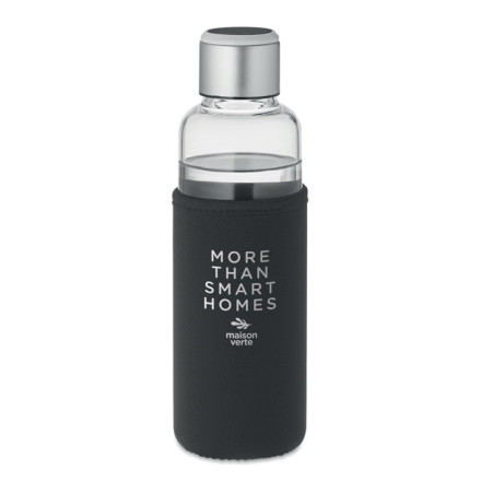 Flasche mit Trinkerinnerung Inder 500 ml | inkl. Werbedruck