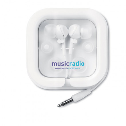 Ohrhörer Musisoft | mit Silikonüberzug | inkl. Werbedruck