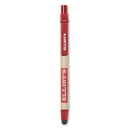 Druckkugelschreiber/Stylus Recytouch | Recyclingmaterial+ABS