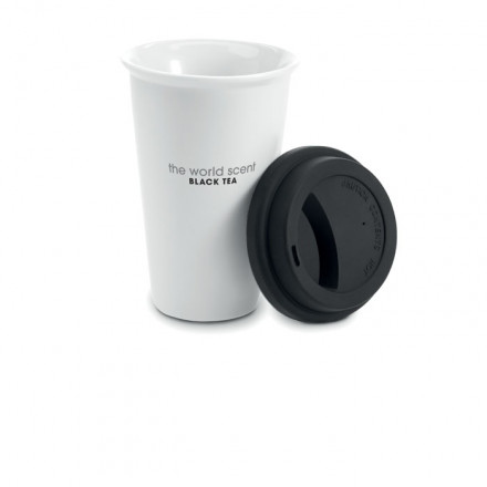 Doppelwandiger Keramikbecher Paddington | 275 ml