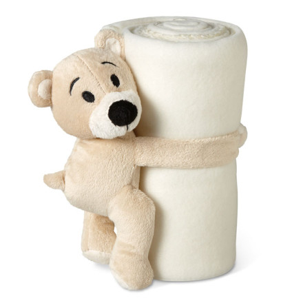 Kinder Fleece-Decke Plüschbär Manta