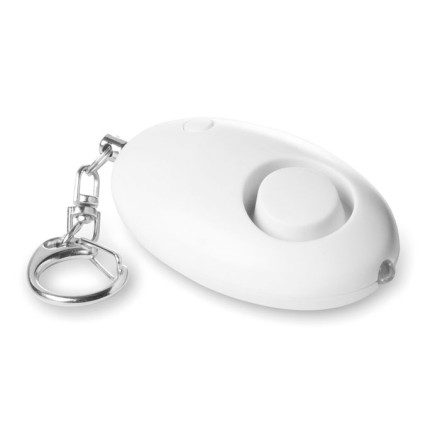Schlüsselring mit Mini Panik Alarm Alarmy