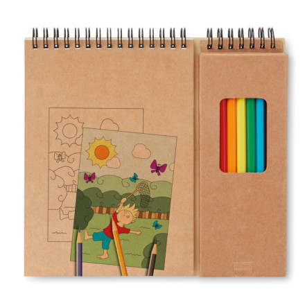 Malset mit 8 Buntstiften Colopad