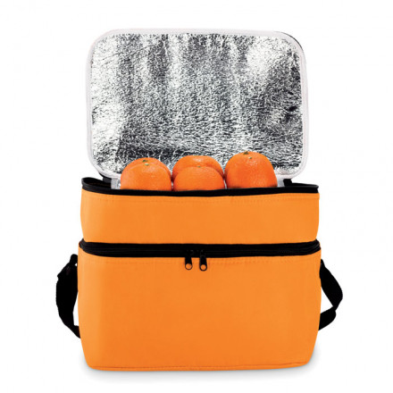 Kühltasche mit Reißverschlussfächern Casey