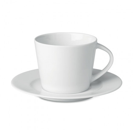 Cappuccino Tasse mit Untertasse Paris | 180 ml | inkl. Werbedruck
