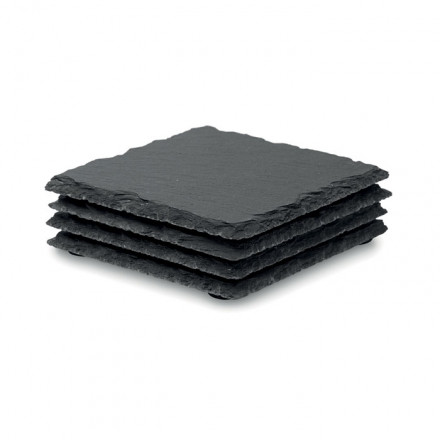 Untersetzerset Schiefer Slate4