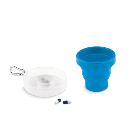 Faltbarer Silikonbecher Cup Pill