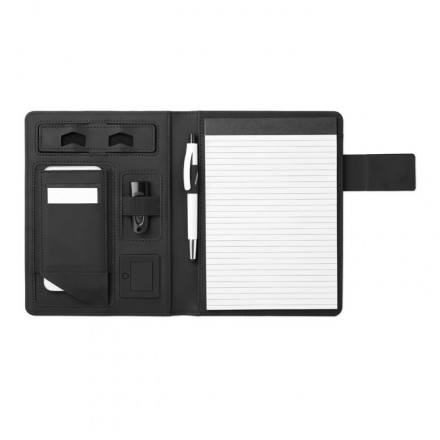 DIN A5 Portfolio inkl. Powerbank | 4.000 mAh | inkl. Werbedruck
