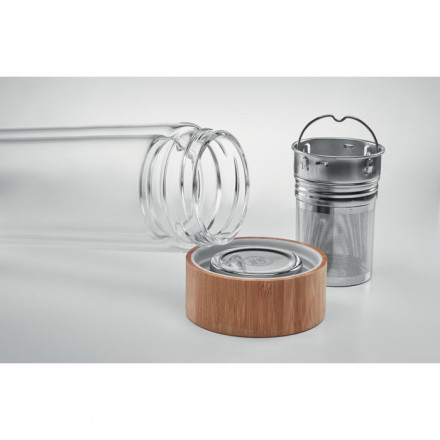 Trinkflasche Batumi Glass 420 ml | inkl. Werbedruck