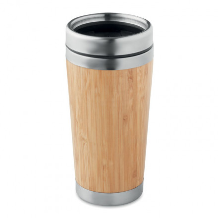 Doppelwandiger Trinkbecher Rodeodrive+ 400 ml | inkl. Werbedruck