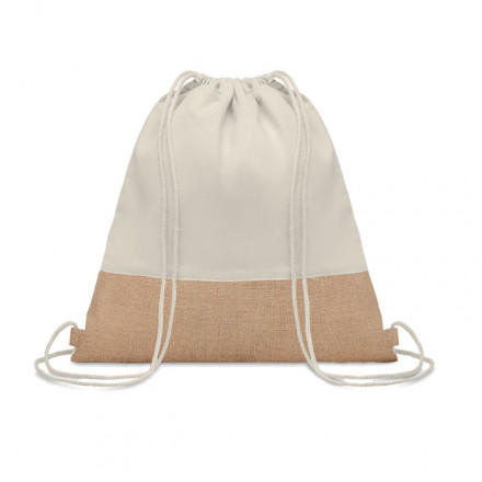 Rucksack India | mit Jutebesatz