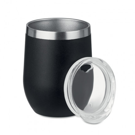 Doppelwandiger Trinkbecher Chin Chin 300 ml | inkl. Werbedruck