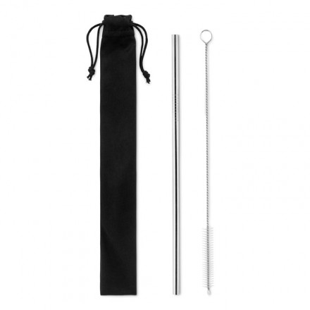Edelstahl  Trinkhalm-Set Cold Straw