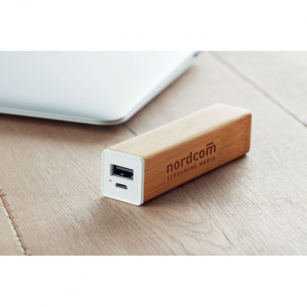 Powerbank 2200 mAh Powerbam | Bambus