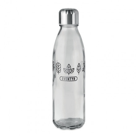 Glastrinkflasche Aspen Glass 650 ml | inkl. Werbedruck