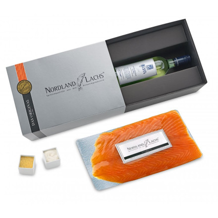 Lachs-Präsent De Luxe I Ultra Premium Räucherlachs