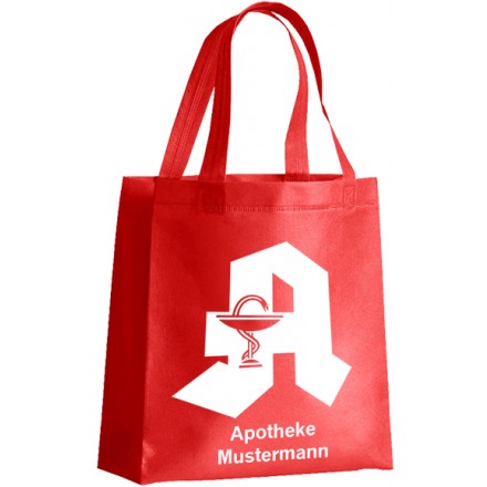 Non-Woven-Tasche mit 2 kurzen Griffen 23x25x10 cm