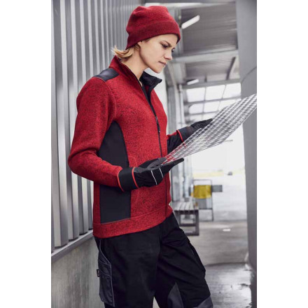 Ladies' Knitted Workwear Fleece Jacket - Strong