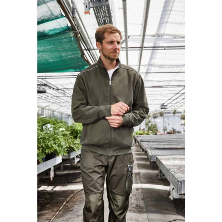 Men's Workwear Sweat-Jacket - Solid
