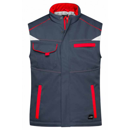 Workwear Softshell Padded Vest - Color