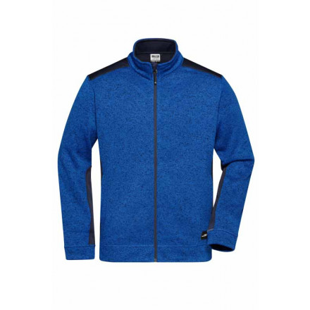 Men's Knitted Workwear Fleece Jacket - Strong