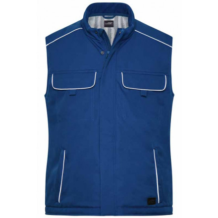 Workwear Softshell Padded Vest - Solid