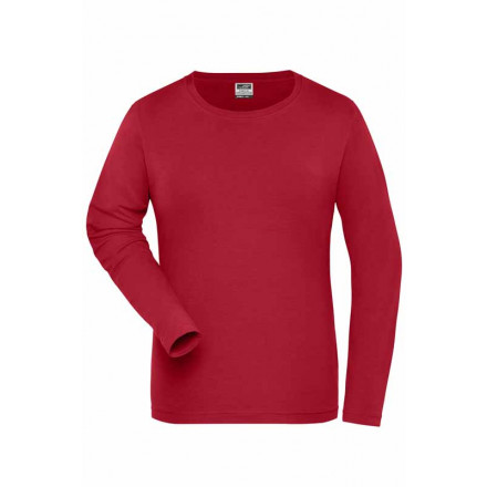 Ladies' BIO Stretch-Longsleeve Work - Solid
