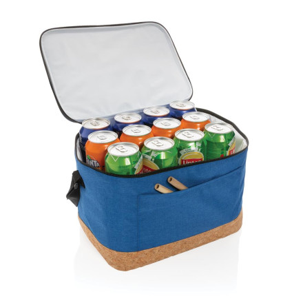 Impact AWARE™ XL RPET Two-Tone Kühltasche mit Korkdetail
