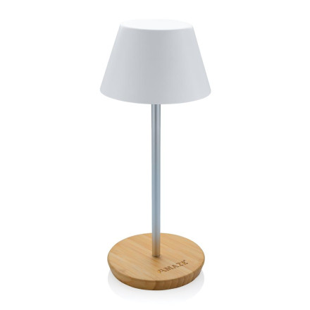 Pure Glow USB-Tischleuchte aus RCS recyceltem Kunststoff