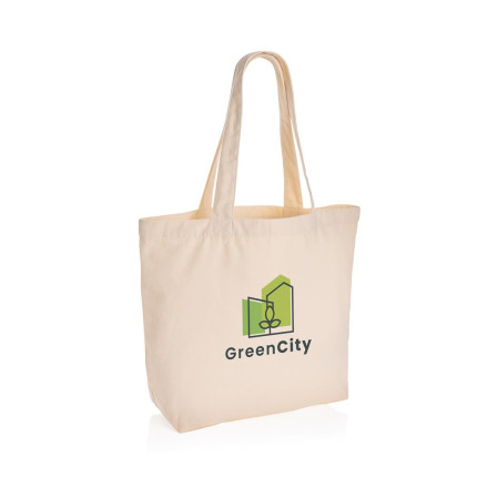 Impact Aware™ 240g/m² rCanvas Shopper + Tasche, ungefärbt