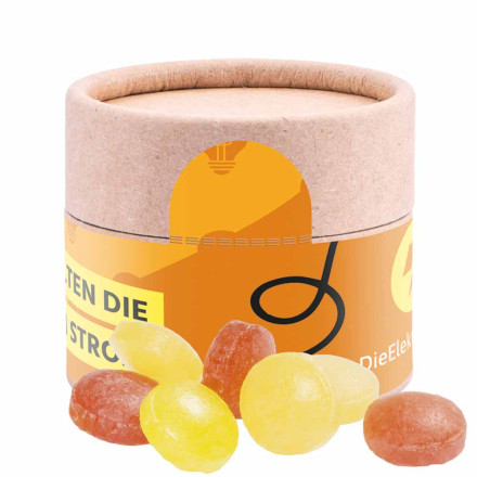 Papierdose Eco Mini, Mini Bonbons Frucht Mix