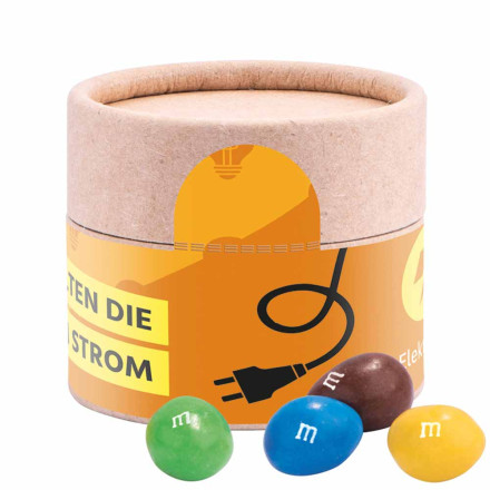 Papierdose Eco Mini "Danke" M&M´s Peanuts