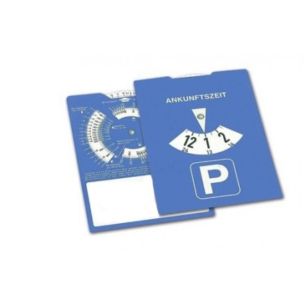 Parkscheibe Pappe neutral inkl. Versand