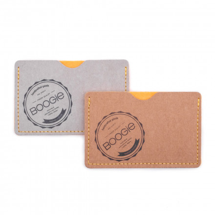 Papp+ Visitenkartenhülle quer washable paper/Recyclingfilz