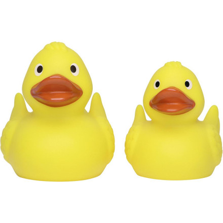 Renn-Ente mit Metallplatte