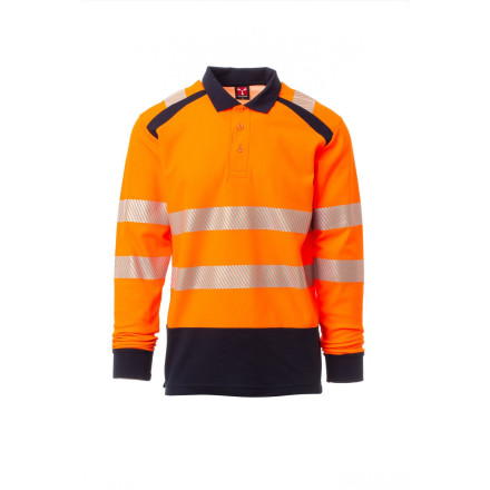 Road Winter Warnschutz-Polo langärmelig | EN ISO 20471 Klasse 2