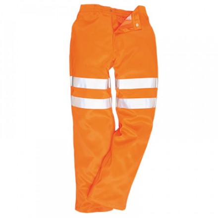 Warnschutz Hose aus Polyester Baumwolle GO/RT