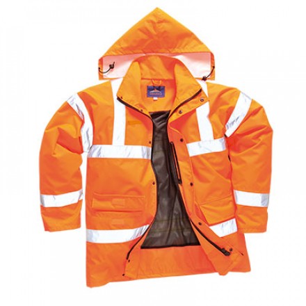 Atmungsaktive Warnschutzjacke Klasse 3