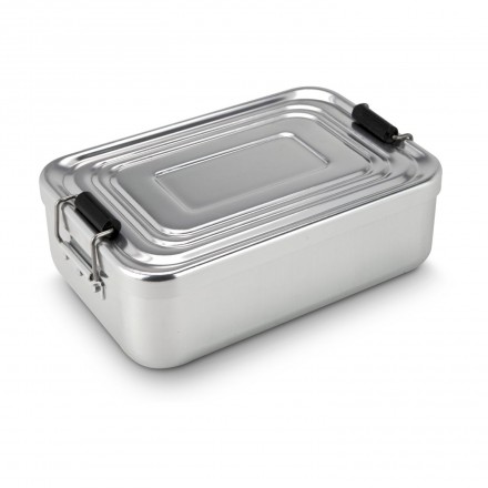 ROMINOX® Lunchbox Quadra Silber XL